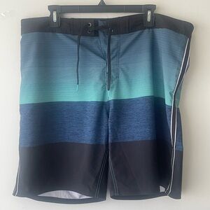Burnside Gradient Board Shorts Swim Style